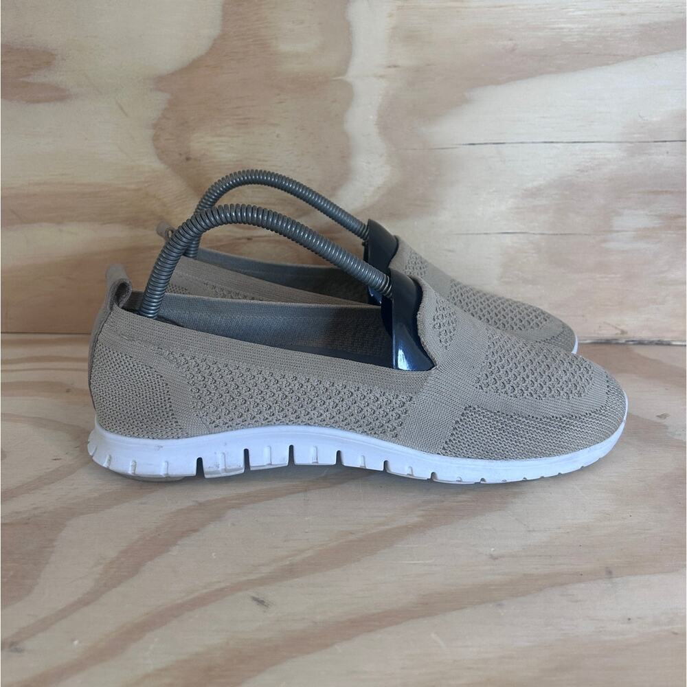 Cole Haan - ZeroGrand Rye Knit Stitchlite -Loafers -Tan -Women's - 8.5B - W20355